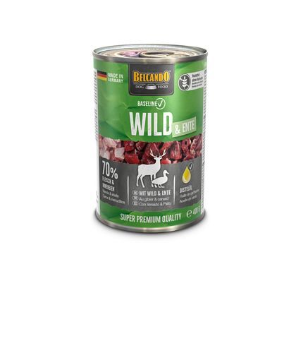 Belcando - Hundefutter - Baseline - WILD & ENTE - 6 x 400 g