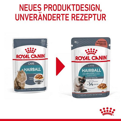 Royal Canin Hairball Care Katzenfutter nass gegen Haarballen