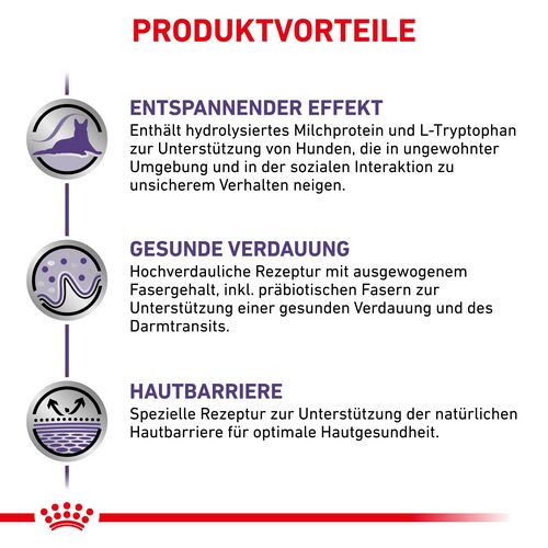 ROYAL CANIN Expert CALM SMALL DOGS Trockenfutter für Hunde Vorteile