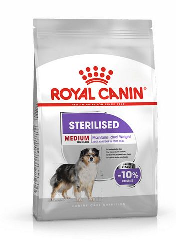 Royal Canin STERILISED MEDIUM Trockenfutter für kastrierte mittelgroße Hunde 12 kg
