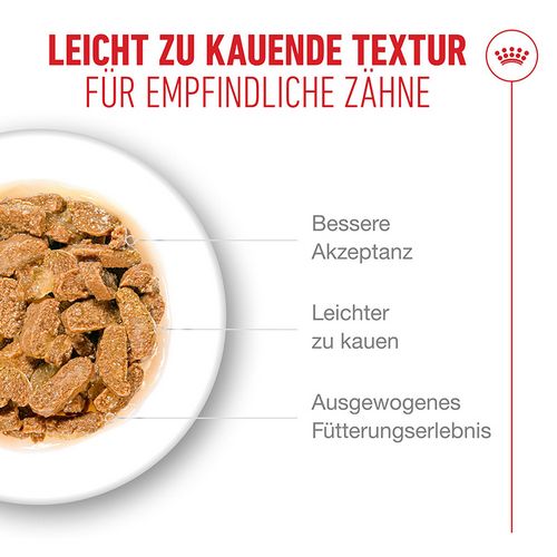 Royal Canin Ageing 11+ Jelly Nassfutter Katze Textur