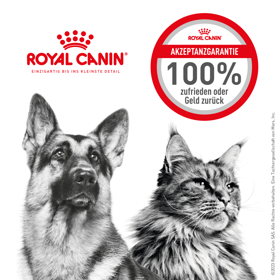 Royal Canin Akzeptanzgarantie Mobil Royal Canin Akzeptanzgarantie Mobil