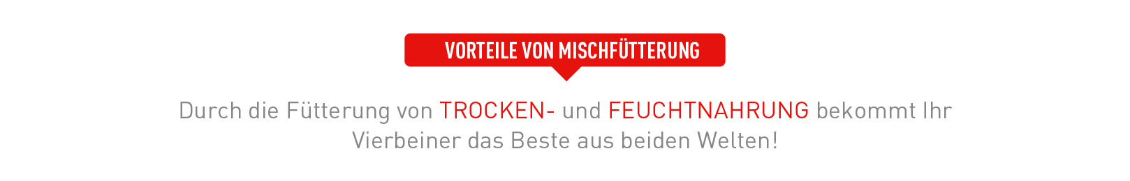 Vorteile Mischfütterung Vorteile Mischfütterung