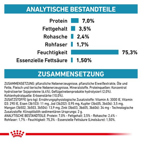 Royal Canin Veterinary HYPOALLERGENIC Mousse Nassfutter für Hunde  12x 200 g