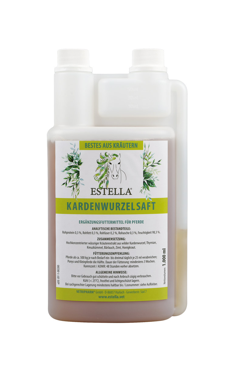 Estella - KARDENWURZELSAFT - 1 L Estella - KARDENWURZELSAFT - 1 L
