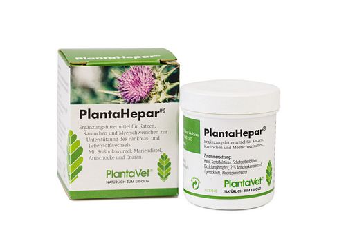 PlantaHepar Tabletten zur Unterstützung der Leber für Hunde, Katzen und Nager von PlantaVet