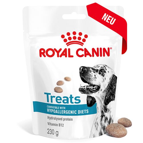 Royal Canin - HYPOALLERGENIC - Treats - 1 x 230 g Royal Canin - HYPOALLERGENIC - Treats - 1 x 230 g