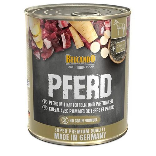 Belcando - Hundefutter - Chia Saat - PFERD mit KARTOFFEL - 6 x 400 g