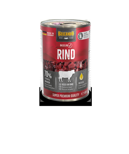 Belcando - Hundefutter - Baseline - RIND - 6 x 400 g