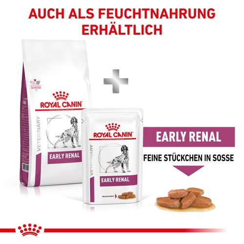 Royal Canin Veterinary EARLY RENAL Trockenfutter für Hunde 2 kg