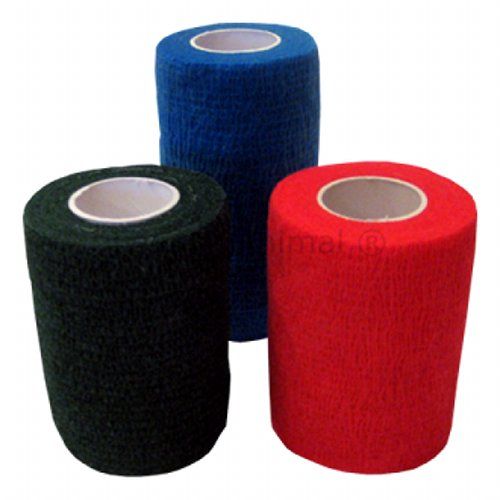 Kohäsive Bandagen verschiedene Farben 4,5 m Rolle mit 5,0 cm Breite 10 Stück