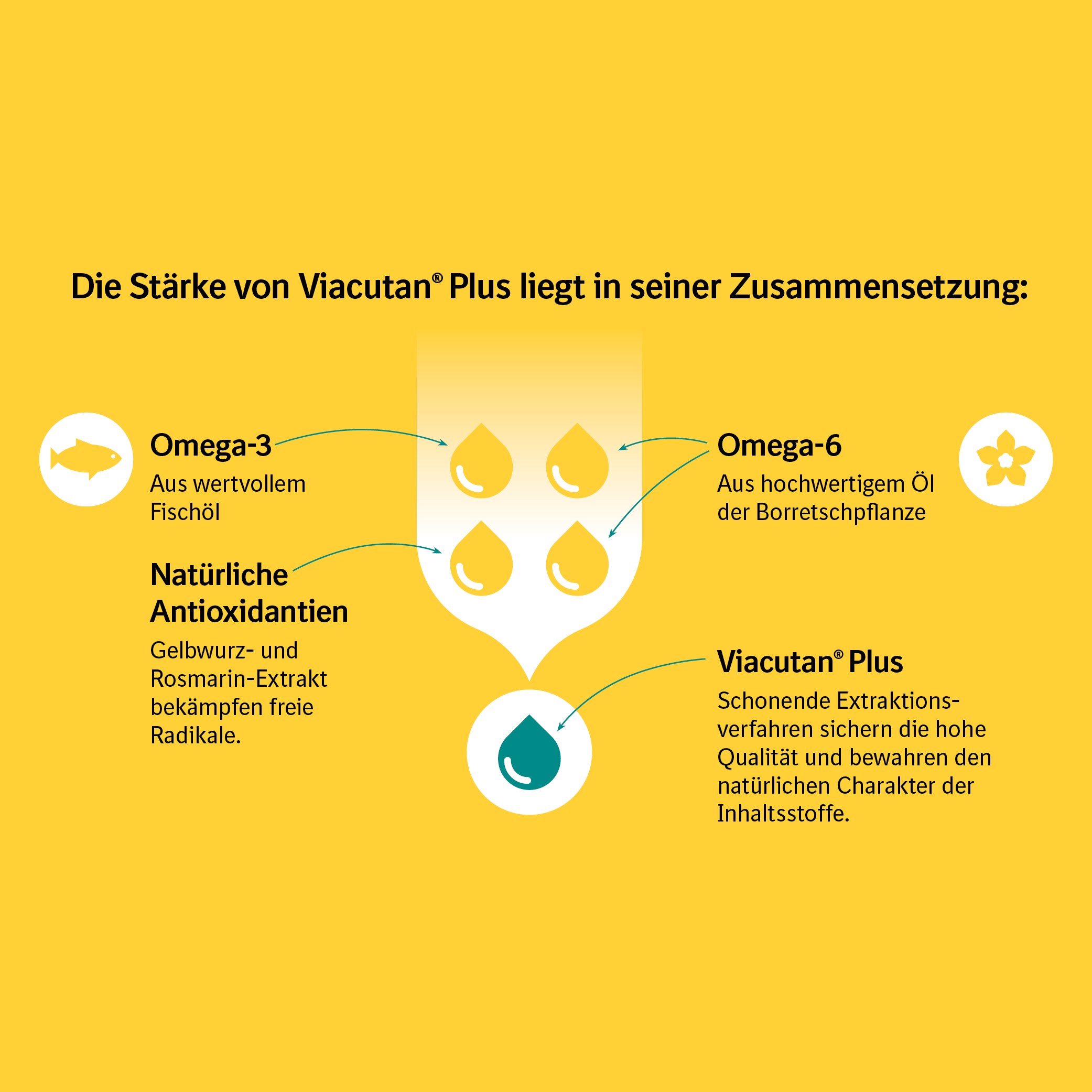 die Stärke von Viacutan Plus die Stärke von Viacutan Plus