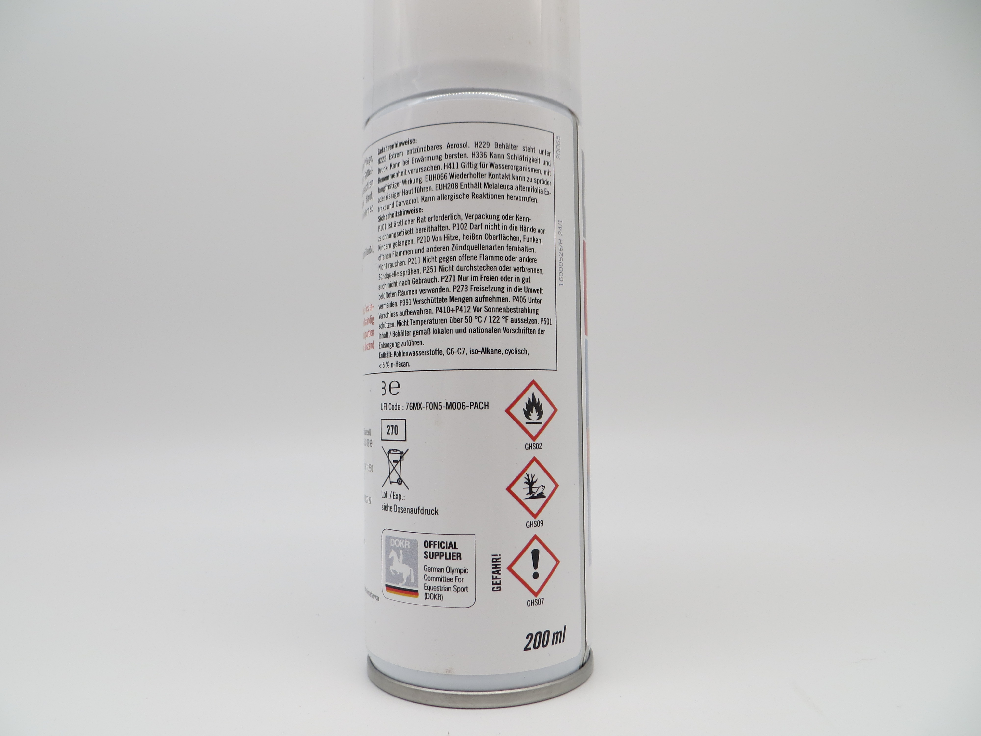 derbymed Hautpflege Puder-Spray für Pferde - 200 ml