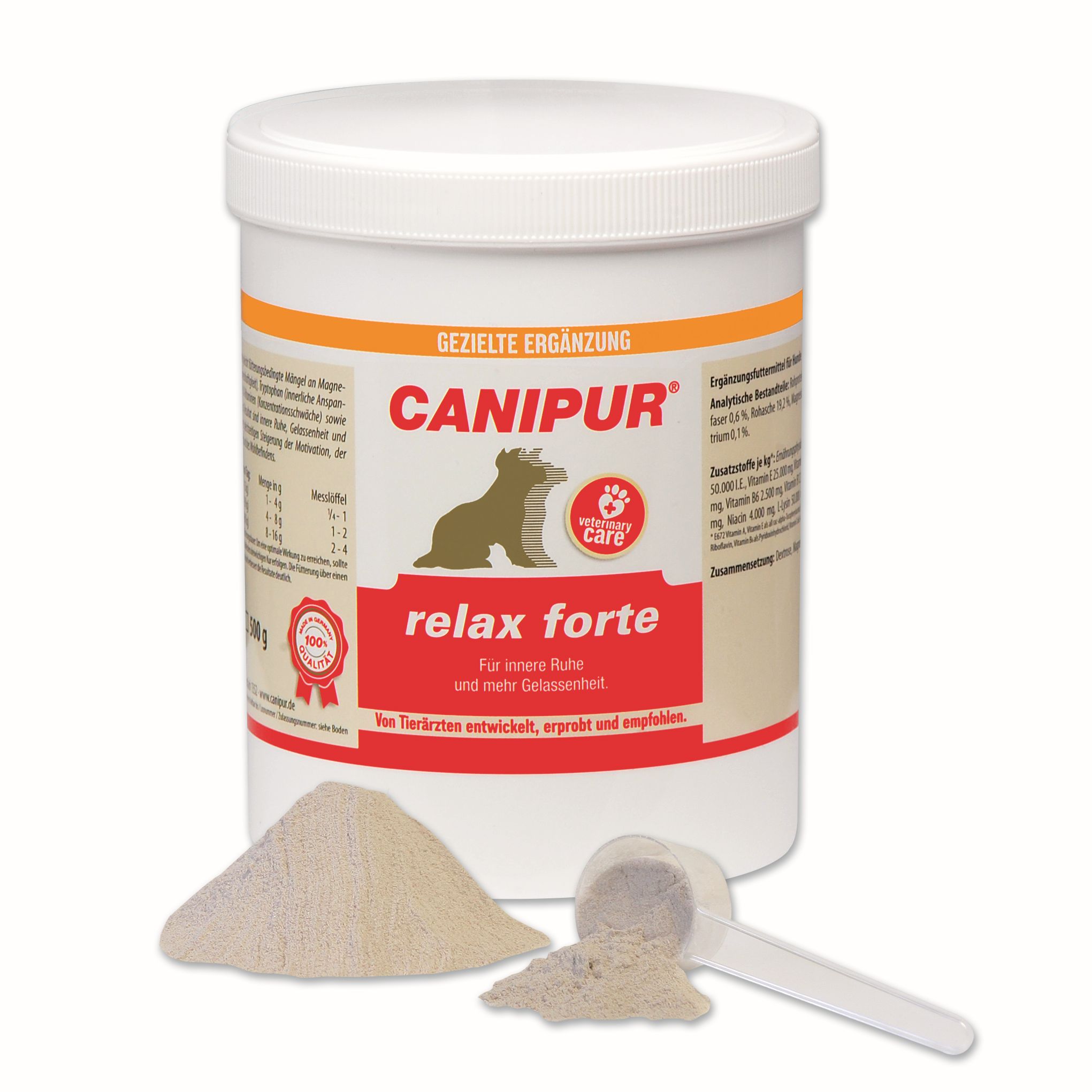 Canipur relax forte Beruhigungsmittel für Hunde von Vetripharm