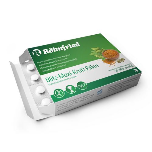Röhnfried - BLITZ-MAXI-KRAFT Pillen - 50 Tabletten