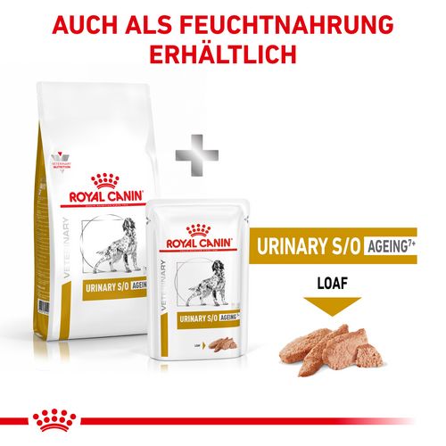 Royal Canin Veterinary URINARY S/O Ageing 7+ Trockenfutter für Hunde 8 kg