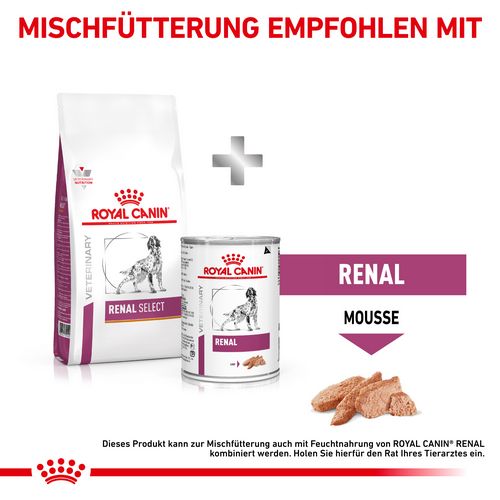 Royal Canin Veterinary RENAL SELECT Trockenfutter für Hunde 2 kg