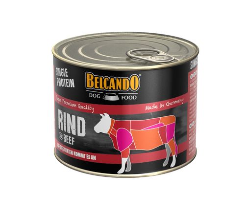 Belcando - Single Protein - RIND - 6 x 200 g - Hundefutter