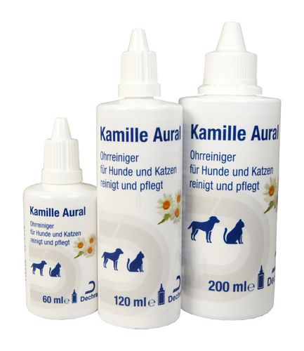 Dechra - Kamille Aural Ohrreiniger für Hunde und Katzen 120ml