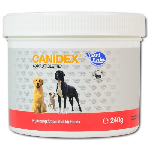 Canidex 60 Kautabletten für Hunde von NutriLabs
