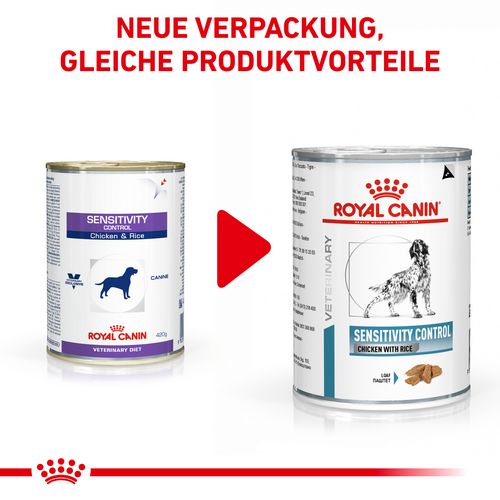 Royal Canin SENSITIVITY CONTROL Huhn mit Reis Mousse Nassfutter für Hunde