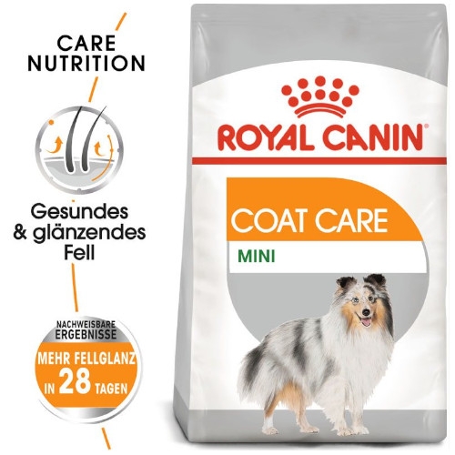 Royal Canin COAT CARE MINI Trockenfutter für kleine Hunde für glänzendes Fell