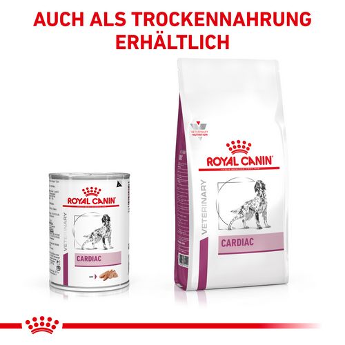 Royal Canin Veterinary CARDIAC Nassfutter für Hunde 12 x 410 g