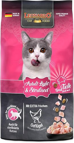 Leonardo - ADULT - LIGHT & STERILISED - 300 g