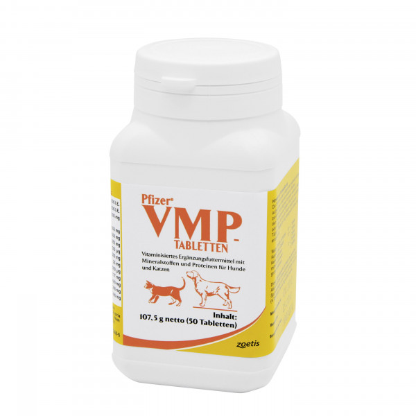 VMP 50 Tabletten bei Vitamin & Mineralstoffmangel für Hund & Katze von